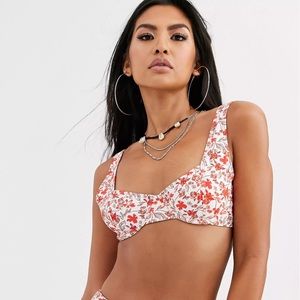 NWT KULANI KINIS Underwire Bikini Top S